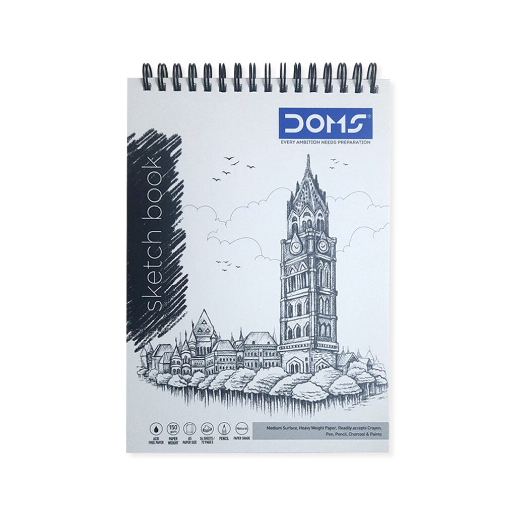 Doms A6 SPIRAL Sketch Book