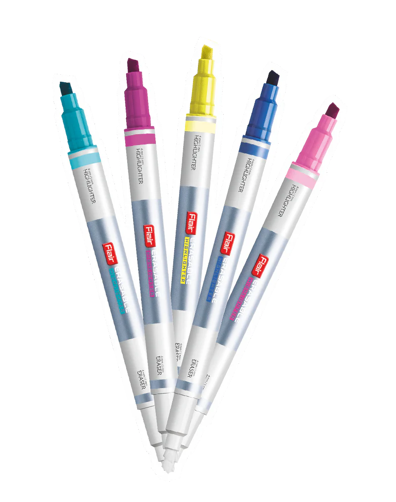 Flair ERASABLE Highlighter (Set of 5)