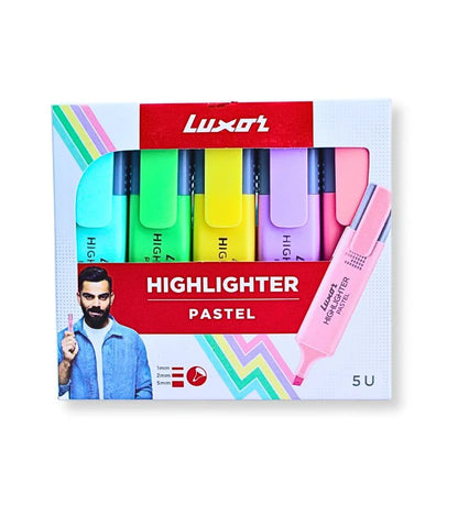 Luxor PASTEL HIGHLIGHTER (Set of 5)