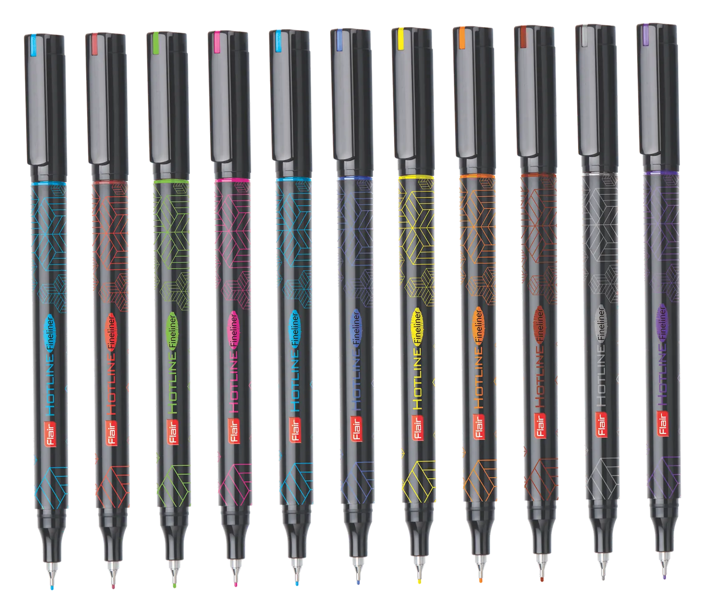 Flair HOTLINE Fineliner Assorted (Set of 10)