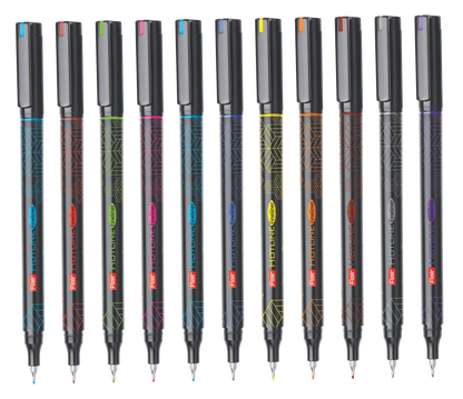 Flair HOTLINE Fineliner Assorted (Set of 10)