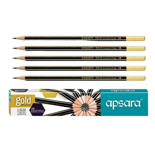 Apsara GOLD Pencil (Pack of 10)