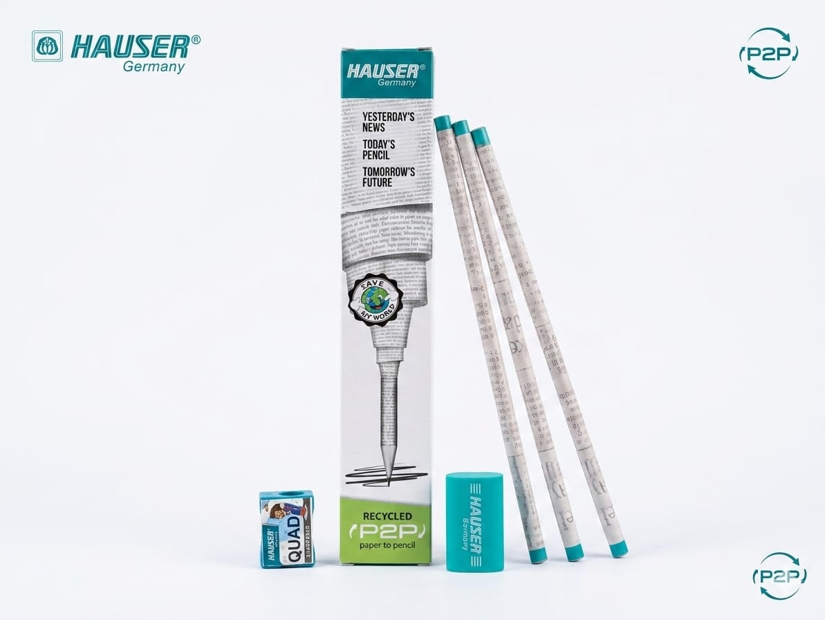 Hauser RECYCLED P2P Paper to Pencil