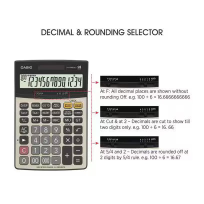Casio DJ-240D PLUS CHECK Calculator