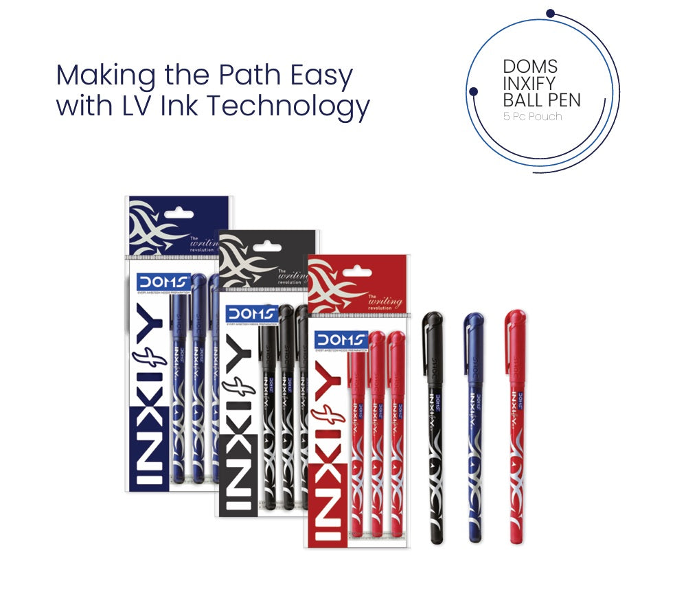 Doms INXIFY Ball Pen (Pack of 20)