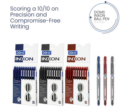 Doms INXON Ball Pen (Pack of 10)