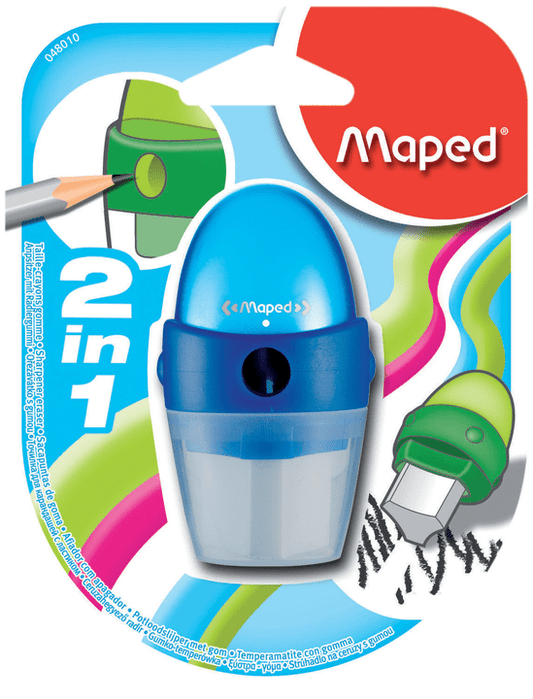 Maped Astro Duo Sharpner and Eraser (Pack of 5)