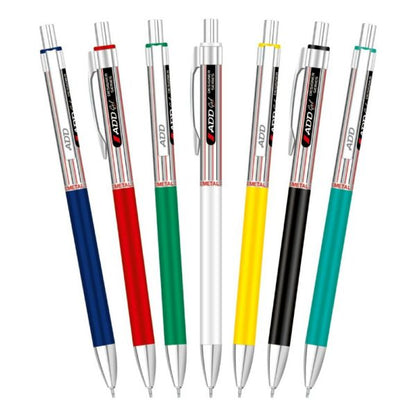 Add Gel METAL Ball Pen- Blue (Pack of 5)