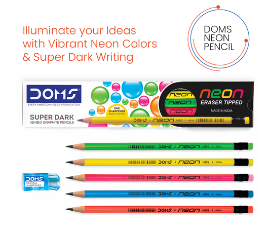 Doms NEON R/T Pencil (Pack of 10)
