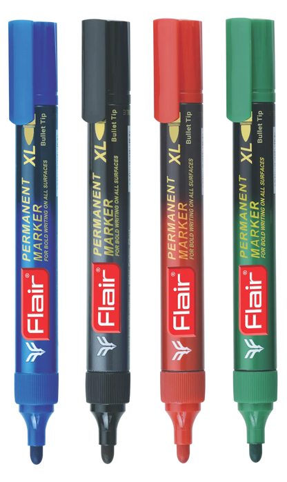 Flair Permanent XL Marker (Pack of 5)