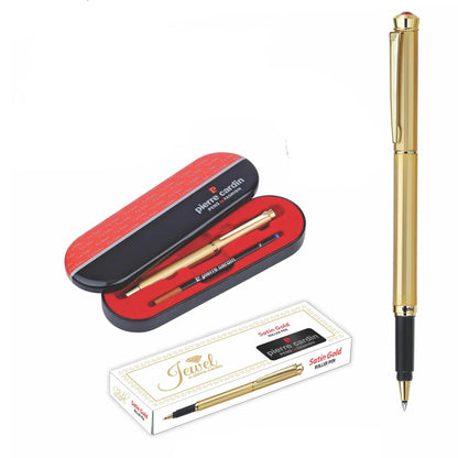 Pierre Cardin JEWEL-SATIN GOLD Roller Pen