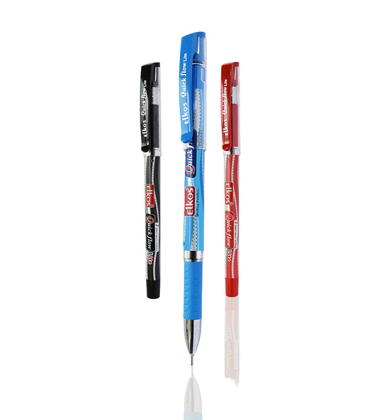 Elkos QUICKFLOW LITE Ball Pen (Pack of 5)