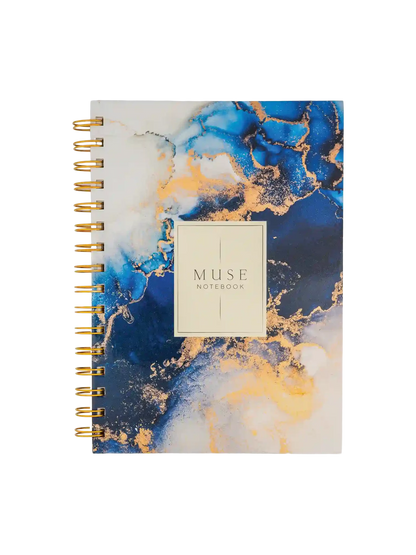 Scholar A5 Muse Wirebound Notebook (192 Pg)