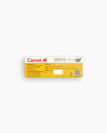 Camel Artist Premium Poster Colour 10ml (12 Shades)