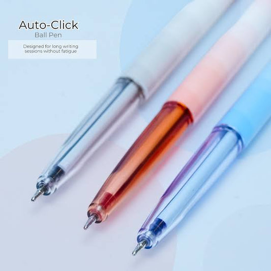 Hauser Auto-Click Ball Pen (Pack of 10)