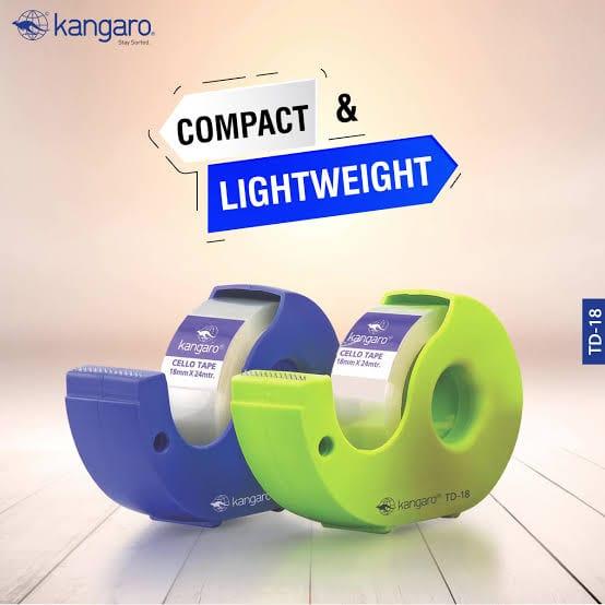 Kangaro TD-18/Y Tape Dispenser
