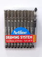 Artline Drawing System Pen (Set of 9)
