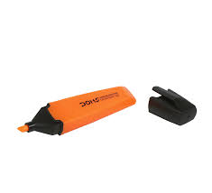 Doms HIGHLIGHTER Orange (Pack of 5)
