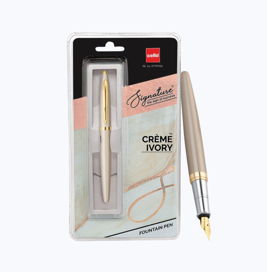Cello SIGNATURE CREME IVORY Fountain Pen