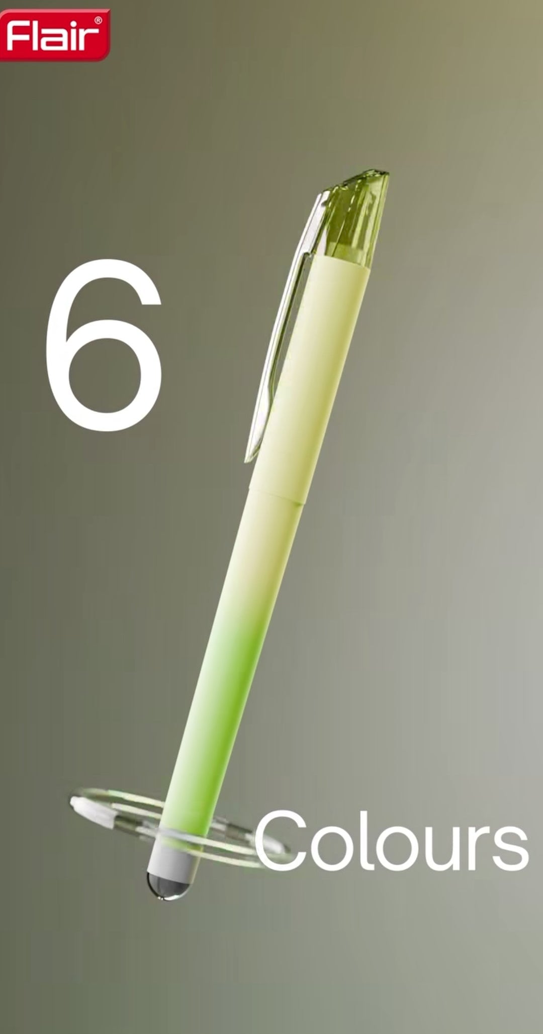 Flair Move XL Gel Pen (Pack of 5)