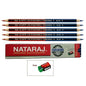 Nataraj CHECKING Red-Blue Pencil (Pack of 10)