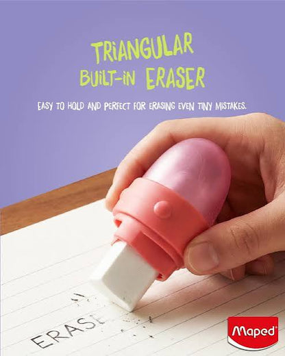 Maped Astro Duo Sharpner and Eraser (Pack of 5)