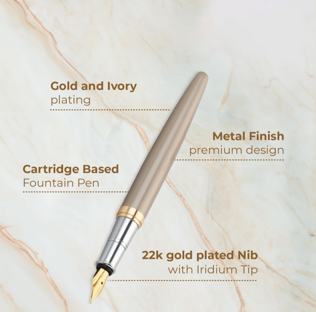 Cello SIGNATURE CREME IVORY Fountain Pen
