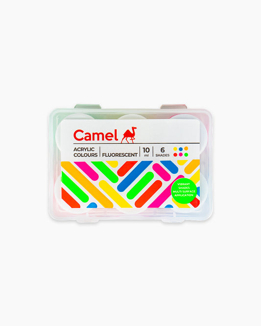Camel FLUORESCENT Acrylic Colours (6 Shades)