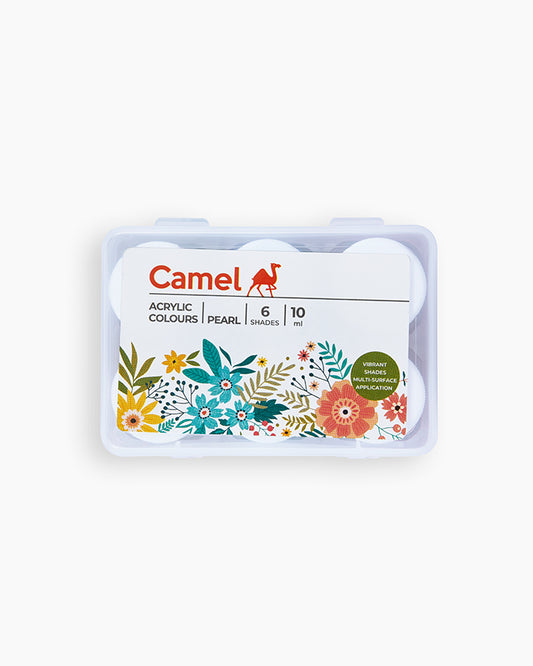 Camel Pearl Acrylic Colour (6 Shades)