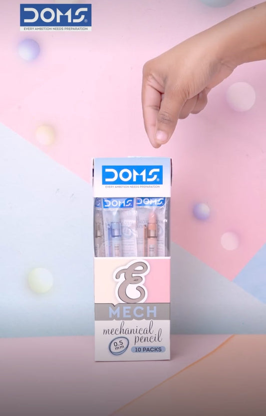 Doms E-Mech 0.5MM Mechanical Pencil (Pack of 10)