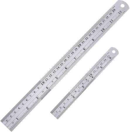 HANS Steel Scale 12 Inch