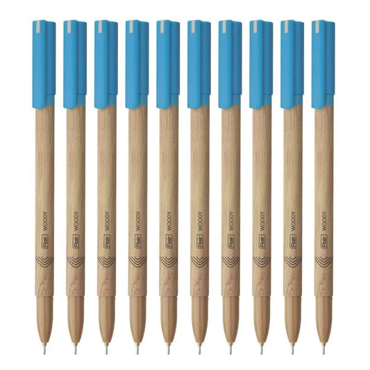 Flair WOODY Ball Pen (Pack of 10)