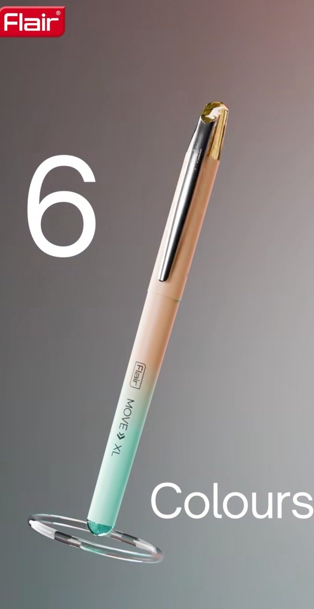 Flair Move XL Gel Pen (Pack of 5)