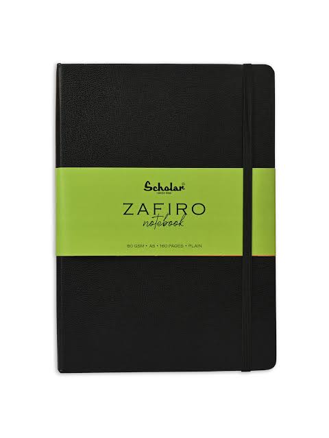 Scholar ZAFIRO A5 Notebook (160 Pg) (Dot Grid)