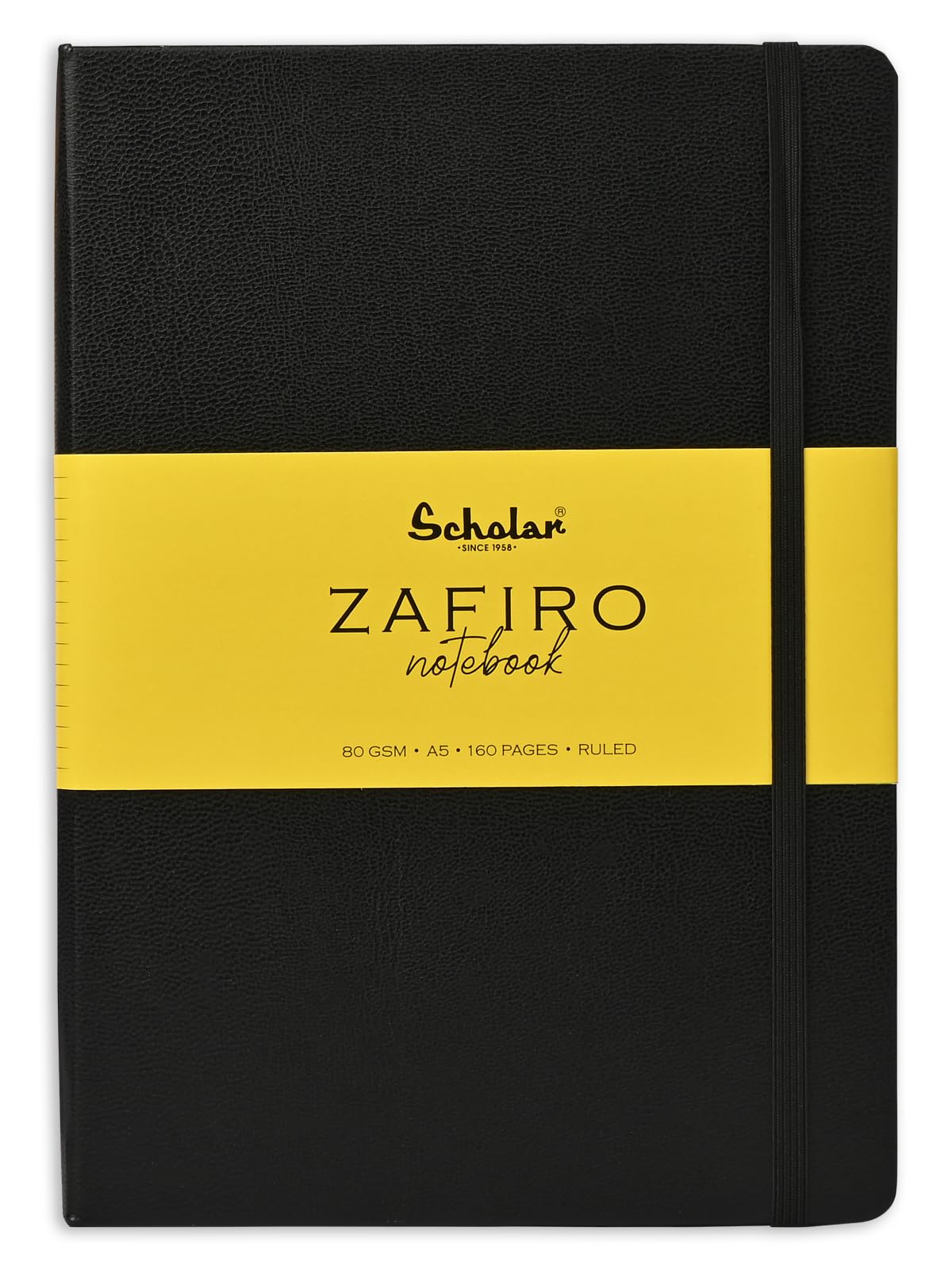 Scholar ZAFIRO A5 Notebook (160 Pg) (Dot Grid)