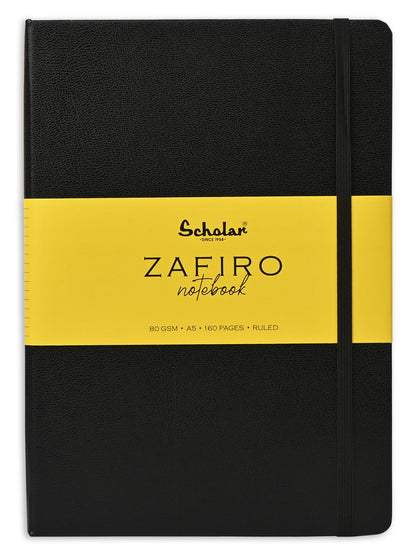 Scholar ZAFIRO A5 Notebook (160 Pg) (Dot Grid)