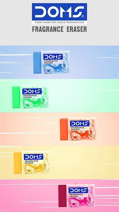 Doms Fragrance Eraser (Pack of 10)