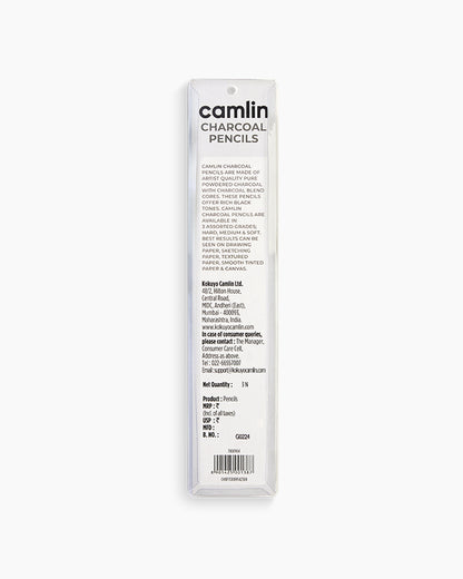 Camlin Charcoal Pencil (Set of 3)
