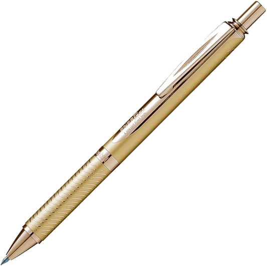 Pentel ENERGEL METAL Gel Roller Pen BL407 -GOLD