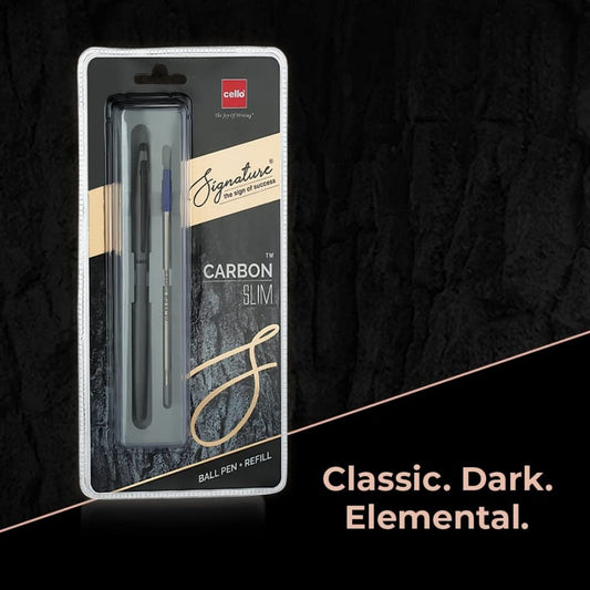 Cello SIGNATURE CARBON SLIM Ball Pen