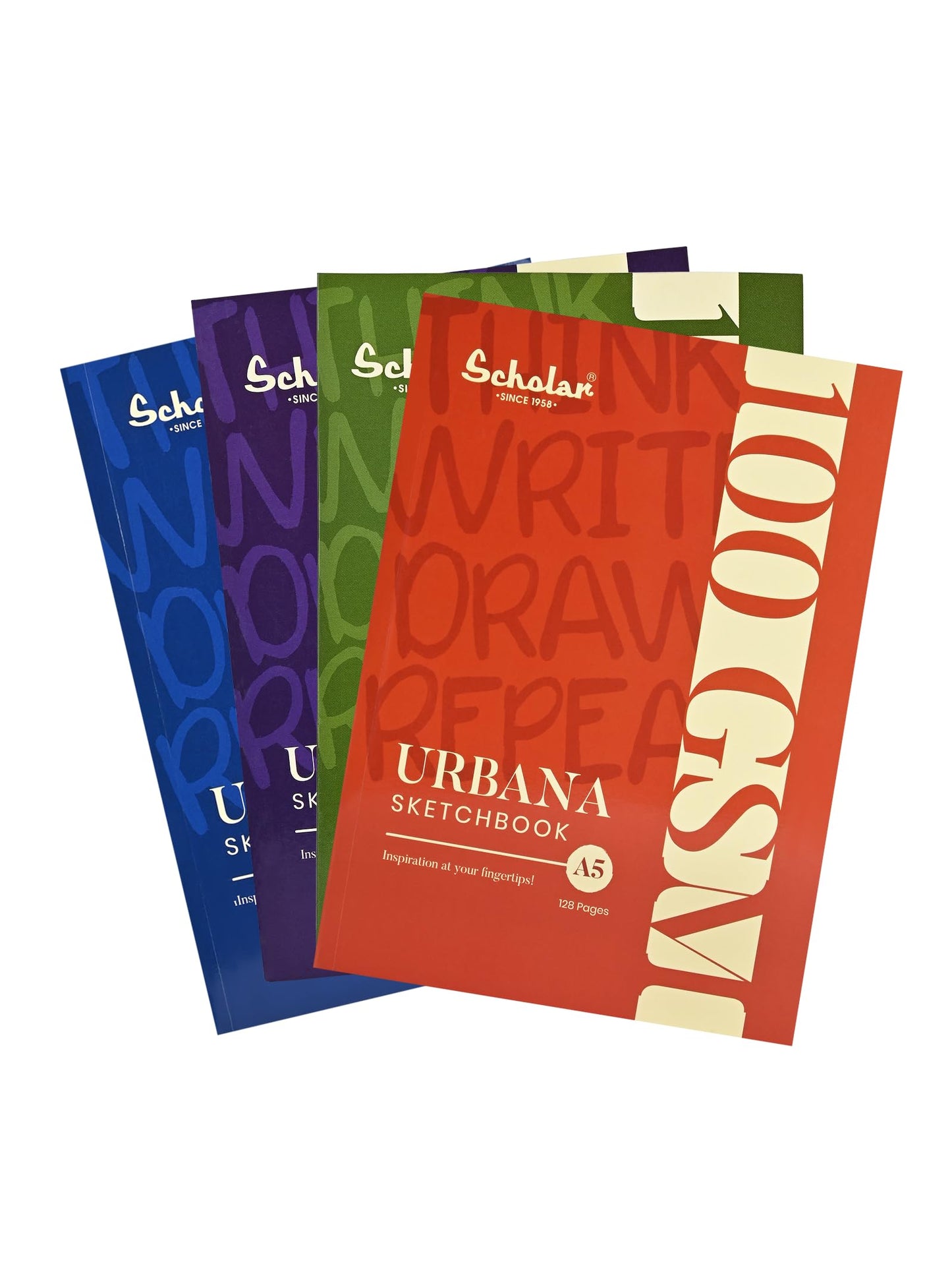 Scholar A5 URBANA Sketchbook (128 Pg)