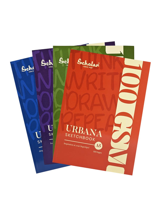 Scholar A5 URBANA Sketchbook (128 Pg)