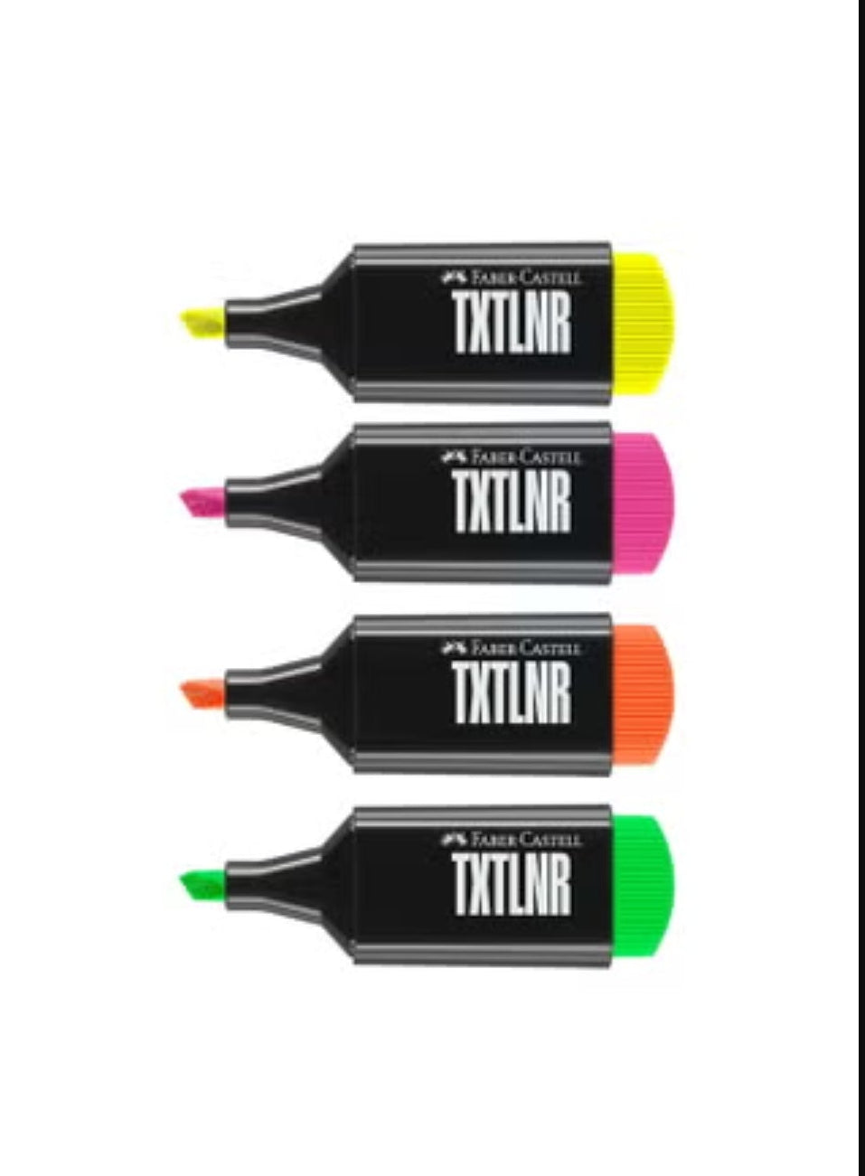 Faber Castell Neon Txtlnr (Set of 4)
