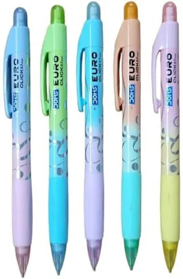 Doms Euro Click 0.7MM Mechanical Pencil (Pack of 10)