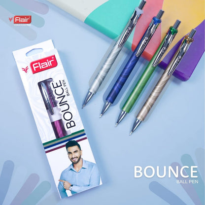 Flair BOUNCE Ball Pen (Pack of 5)