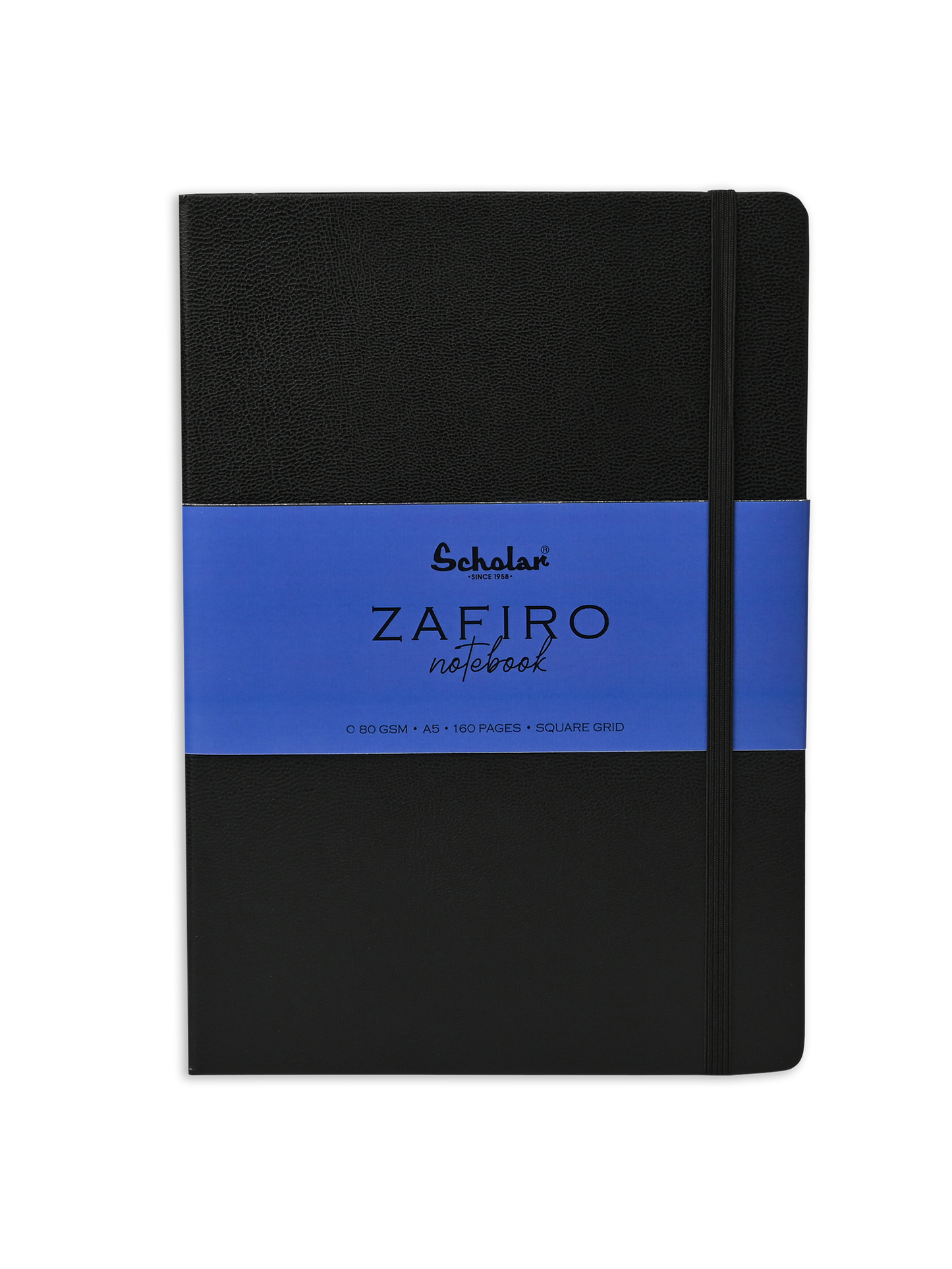 Scholar ZAFIRO A5 Notebook (160 Pg) (Dot Grid)