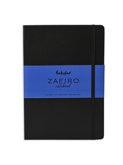 Scholar ZAFIRO A5 Notebook (160 Pg) (Dot Grid)