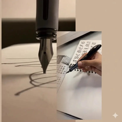 Artline Black Beauty Calligraphy Fountain Pen