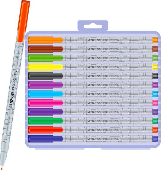 Add Gel Project Pen (Set of 12)