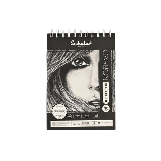 Scholar A5 Carbon Sketch Pad (40 Sheets)